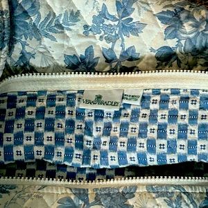 Vera Bradley large duffle in Blue Toile (retired and rare)